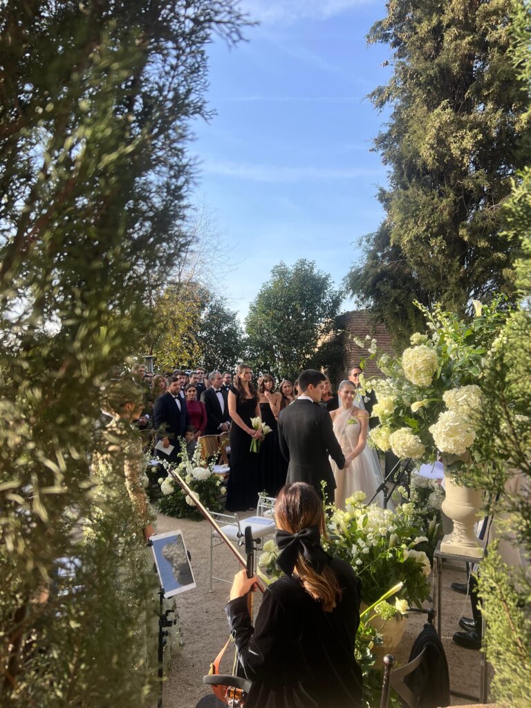 Violinista profesional para bodas y eventos en Madrid